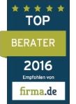 Top Berater 2016 Firma.de