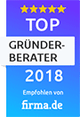 Top Gründerberater 2018 Firma.de